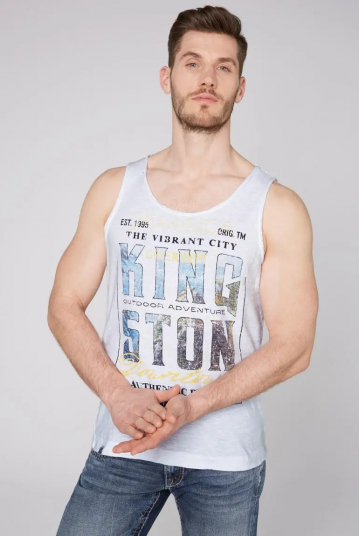 Maglia muscolare con stampa...
