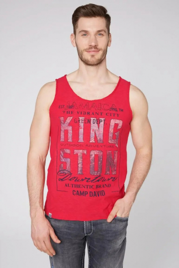 Maglia muscolare con stampa...