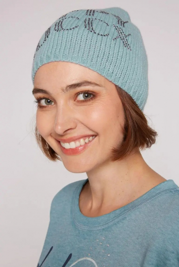 Cappello in maglia con...